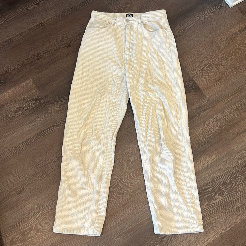 Urban Outfitters BDG White Corduroy Jeans
